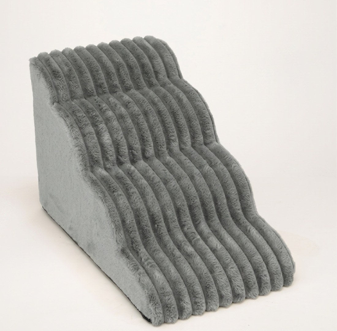 Hundetreppe Wolke, Grau, 4 Stufen